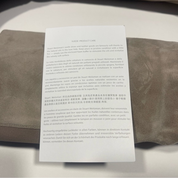 Stuart Weitzman Taupe Suede Over the Knee Boots - Picture 5 of 11